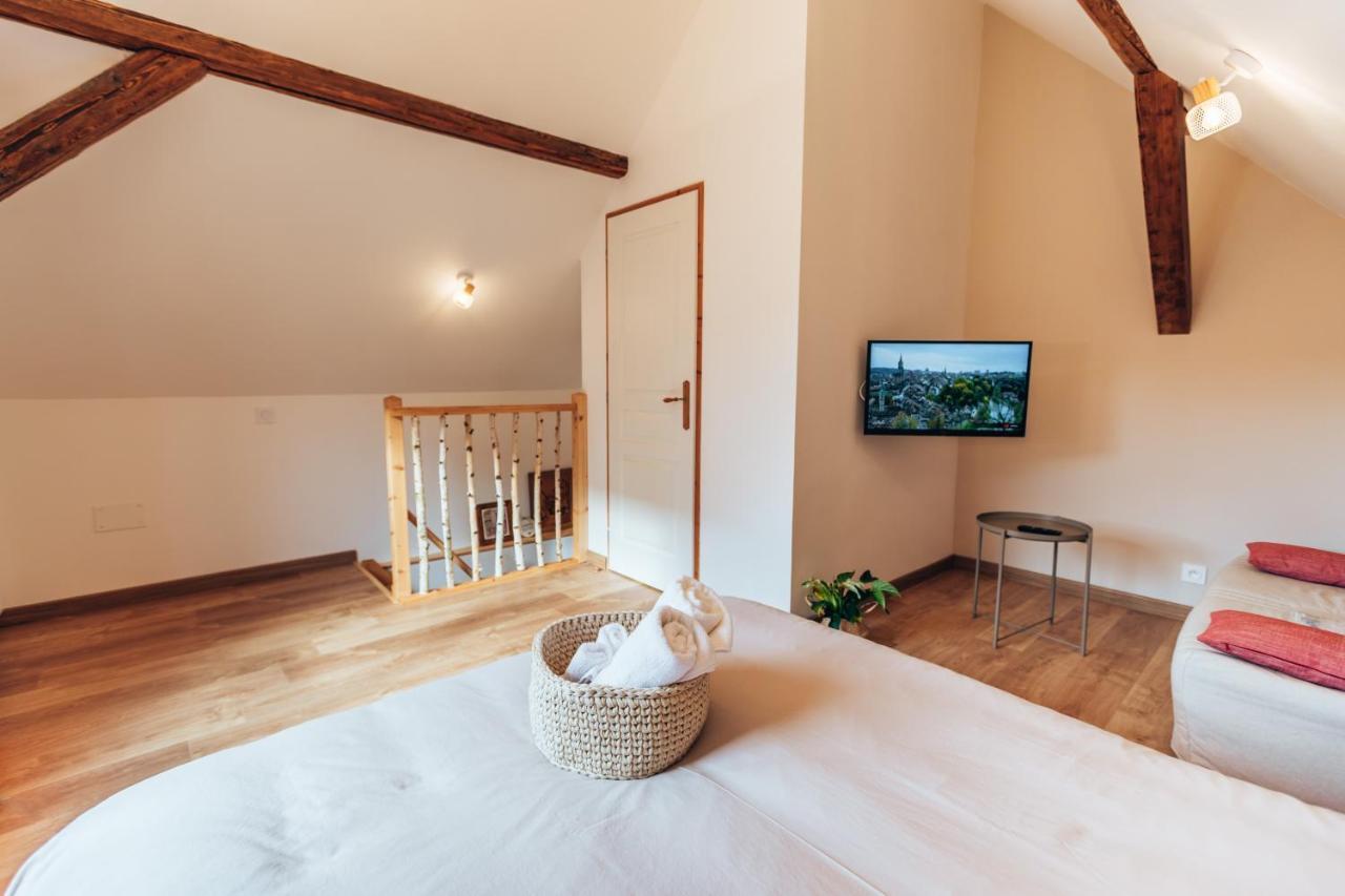 Villa Aux Cerfs Des Vignes - L'Annexe Scherwiller Esterno foto